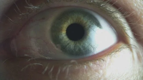 Close up of human eye Stock Footage 44562316