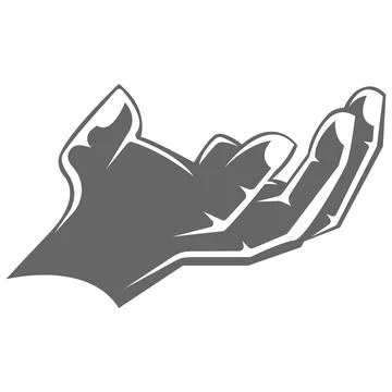 Close Up Human Hand Fingers Ilustração Stock