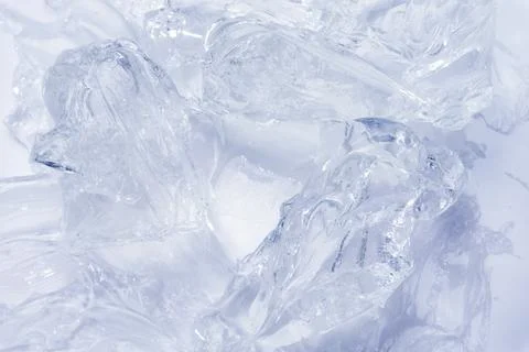 Close up of ice on background  Stock Photos