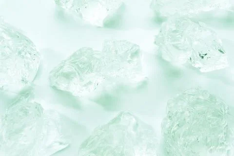 Close up of ice on background Foto stock