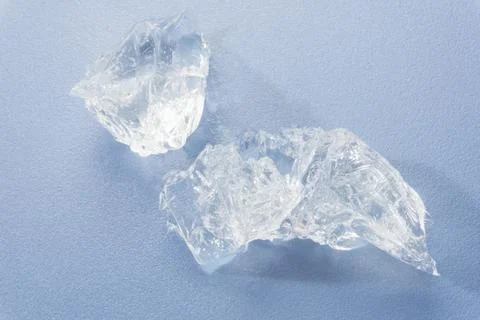 Close up of ice on background Stock-Fotos