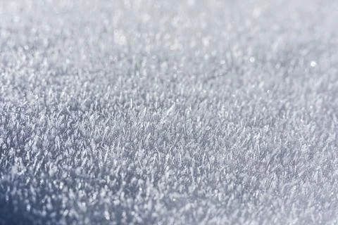 Close up of ice crystals Stock Photos