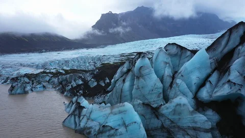 Close Up of Iceberg Stock Footage 128662878