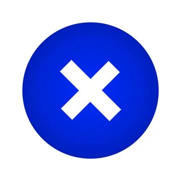 Close Icon Stock Illustration