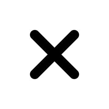 Close icon vector illustration. Delete sign and symbol. cross sign Stock Illustration