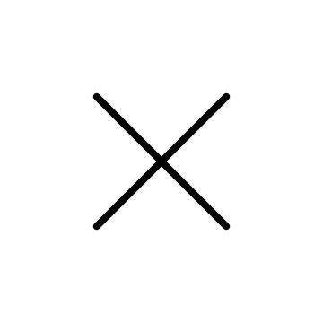 Close icon vector illustration. Delete sign and symbol. cross sign Stock Illustration