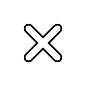 Close icon vector illustration. Delete sign and symbol. cross sign Stock Illustration