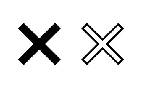 Close icon vector illustration. Delete sign and symbol. cross sign 스톡 일러스트