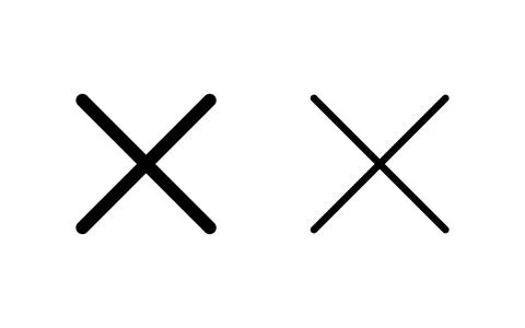 Close icon vector illustration. Delete sign and symbol. cross sign 스톡 일러스트