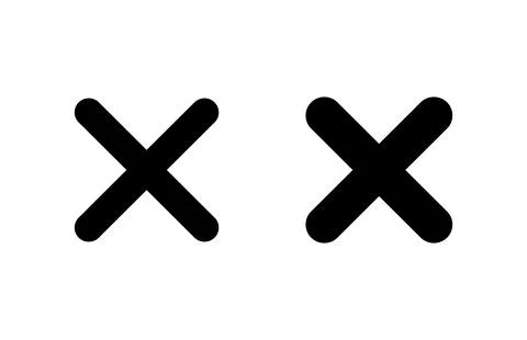 Close icon vector illustration. Delete sign and symbol. cross sign Illustrazione stock