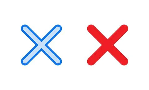 Close icon vector illustration. Delete sign and symbol. cross sign Stockillustratie