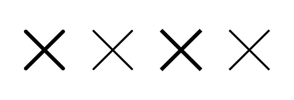 Close icon vector illustration. Delete sign and symbol. cross sign 스톡 일러스트
