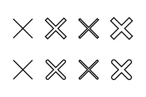 Close icon vector illustration. Delete sign and symbol. cross sign Stock Illustration