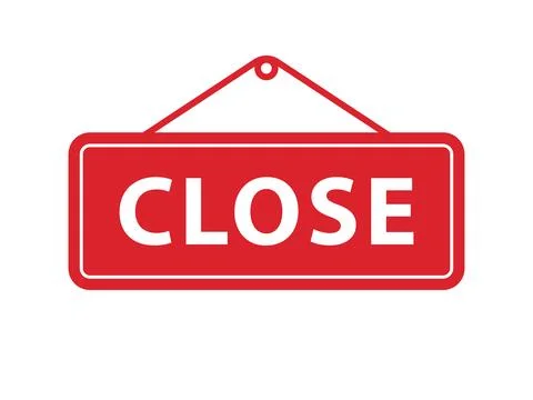 Close icon vector sign. Cancel symbol web design. Error, denied, avoid or wro Stock Illustration