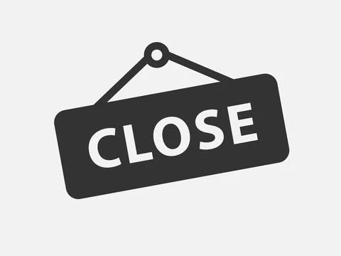 Close icon vector sign. Cancel symbol web design. Error, denied, avoid or wro Stock Illustration