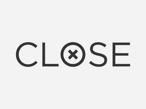 Close icon vector sign. Cancel symbol web design. Error, denied, avoid or wro Illustrazione stock