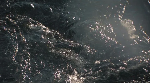 Close up icy water Stock Footage 35936285