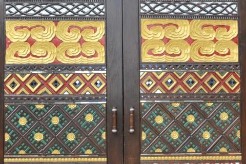Close-up image of ancient doors Stock-Fotos