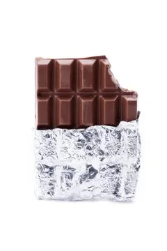 Close up image of a chocolate bar Stock Photos