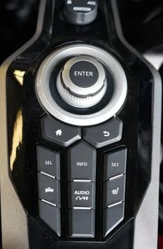Close-up image of a motorcycle dashboard with ABS, Oil and Turn Signal Lights Stock Photos
