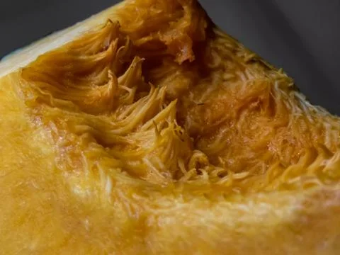 Close up image of sliced pumpkin. Foto stock