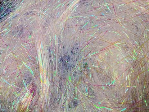 Close-up image of textured surface with fur or similar material central, vibr Stock Photos