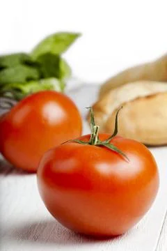 Close up image of tomato Stock Photos