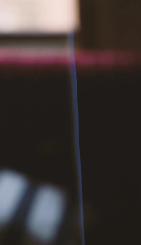 Close-up of Incense Stick Burning with Rising Smoke Video stock 326723217