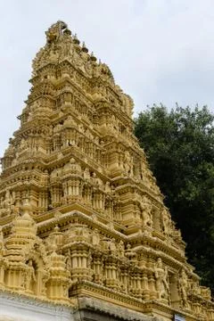 Close up of indian temple Stock Photos