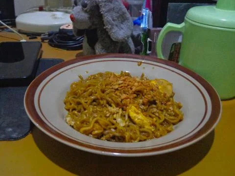 Close up of indomie Stock-Fotos