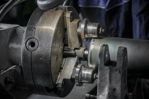 Close-up of industrial machine Stock Photos