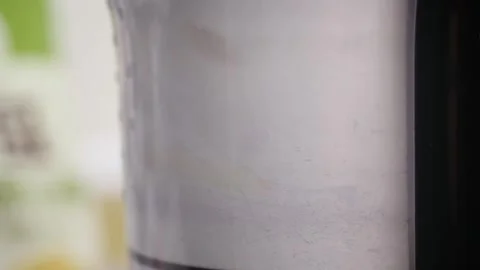 Close-up of Ingredients Mixing in a Transparent Blender Jar for Dessert Pie Prep Stock Footage 337751556