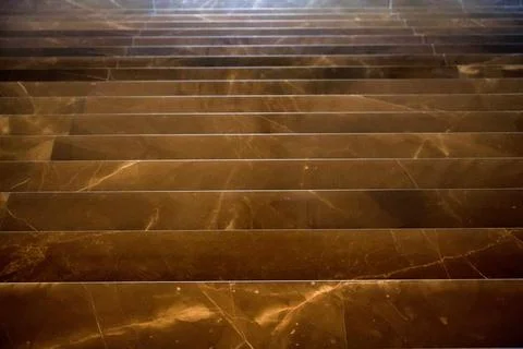 Close-up interior view of beautiful marble staircase 写真素材