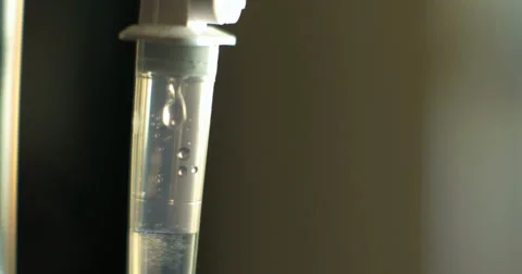 Close up Intravenous IV drip interior setting 4K Stock Footage 66579182