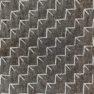 Close Up of Intricate Sashiko Embroidery Pattern. Stock Photos
