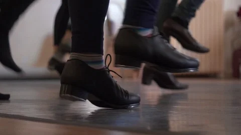 Close up Irish Dance Stock Footage 82805453