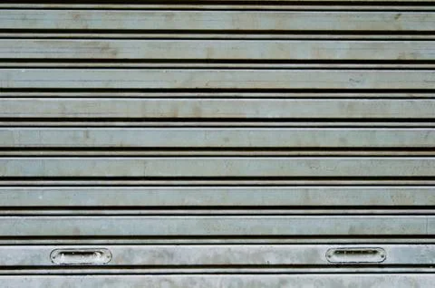 The close-up of iron door Stock Photos