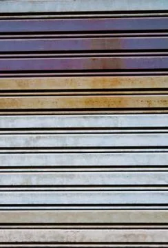 The close-up of iron door Stock Photos