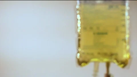 Close-up IV Bag Video stock 89080969