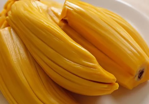 Close up jackfruit Stock Photos