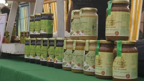 Close-up jars Stock Footage 291554362