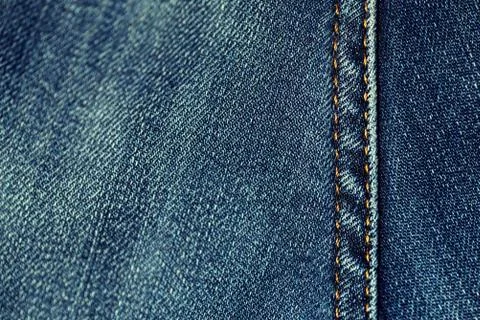Close Up Jeans Material Stock Photos