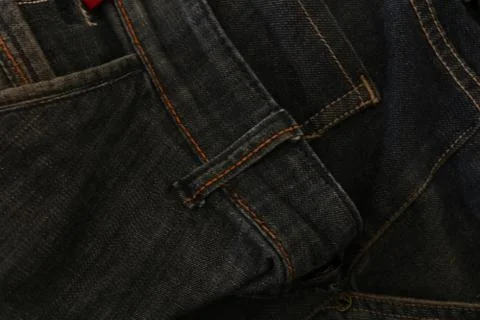 Close up of Jeans texture Stock Photos
