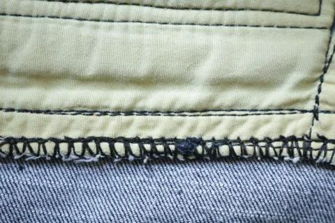 Close up of Jeans texture Stock Photos