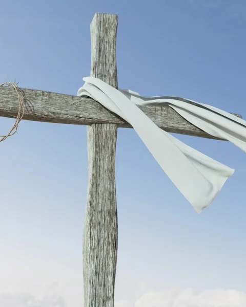 Close-up of Jesus cross  Vídeo Stock 330448933