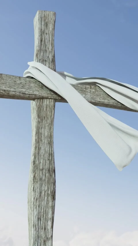 Close-up of Jesus cross  Vídeos de archivo 330448934