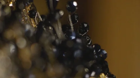 Close Up Jewelry Background Video stock 78013376