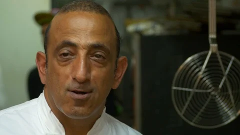 Close Up Jewish Man Stock Footage 90386877