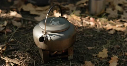 Close up of kattl on fire Stock Footage 144767357