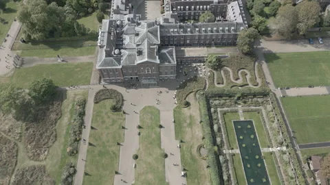 Close up on Kensington Palace Stock Footage 288079782